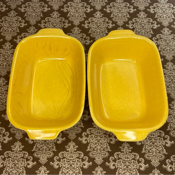 Vintage 1983 Pfaltzgraff Village F.T.D.A. 16 oz., USA Rectangular Baker VG - Picture 3 of 7